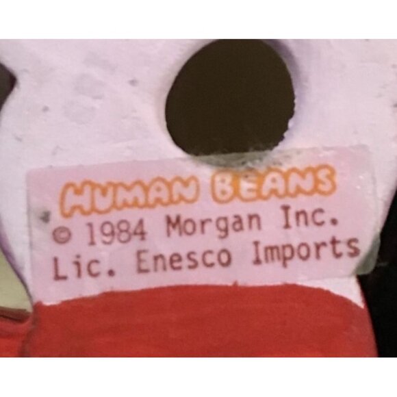 Enesco Human Beans Teacher & Student Figurine 1984 3" Valentines Day - Picture 4 of 6